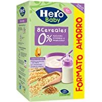 Los mejores  - Hero Baby Natur Papilla Multicereales- 820g